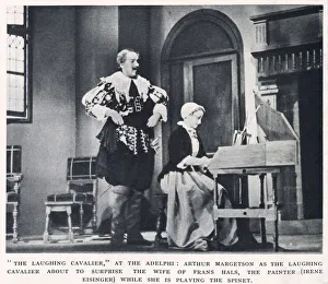 Irene Collection: The Laughing Cavalier at The Adelphi Theatre, London: Arthur Margetson in the role of