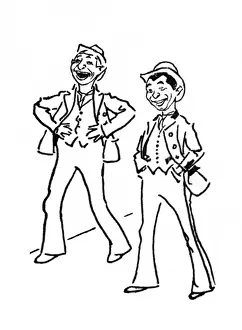 Londoner Prints: Two laughing young Cockney scamps