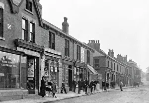 Dinnington Prints: Laughton Road, Dinnington early 1900's