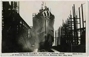 Barrow Gallery: Launch of the HIJMS Kongo at Barrow-in-Furness