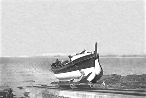 Appledore Gallery: The launch of the lifeboat - Appledore, Devon