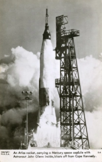 Orbit Gallery: Launch of Mercury Space Capsule carrying John Glenn