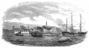 Images Dated 5th January 2011: Launch of the Phoebe at Devonport Dockyard
