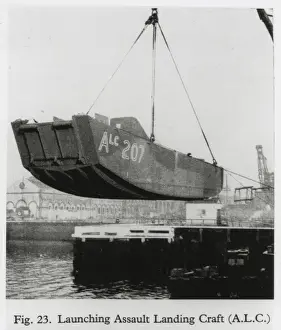 Launching Assault Landing Craft
