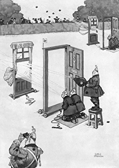 Hague Gallery: Launching Draughts by Heath Robinson