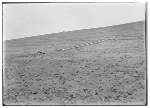Launching track on Big Hill, and north slope of Kill Devil H
