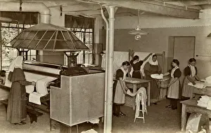 Supervising Prints: Laundry at Girls Home