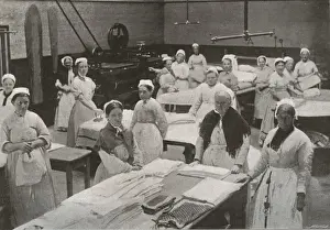 Linen Prints: Laundry, Holborn Union Workhouse, Mitcham