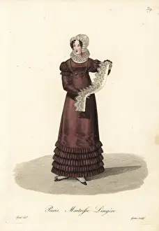 19thcentury Prints: Laundry mistress, Paris, early 19th century