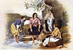 Images Dated 19th April 2018: LAUNDRY IN SCOTLAND
