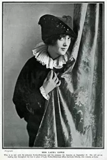 Peeping Collection: Laura Cowie, actress, in costume