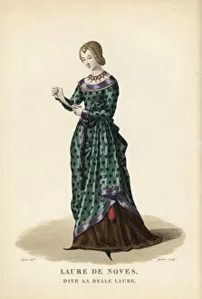 Laure de Noves, la Belle Laure, muse of Francesco