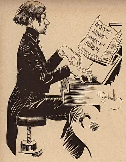 Pianist Prints: Un Laureat Du Conservatoire