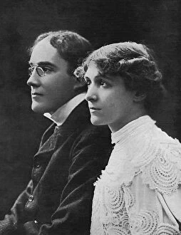 Disasters Collection: Laurence Irving & Mabel Hackney, lost in Empress of Ireland