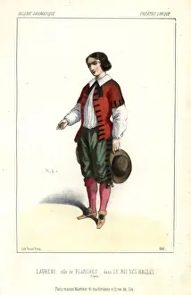 Laurent as Planchet in Le Roi des Halles at the Theatre Lyrique