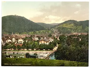 Harz Prints: Lauterberg (i. e. Bad Lauterberg im Harz) and Weinberg, Hart