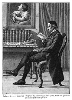 Kaspar Prints: Lavater, Reading