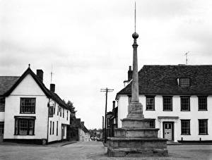 Images Dated 14th March 2011: Lavenham Village Cross
