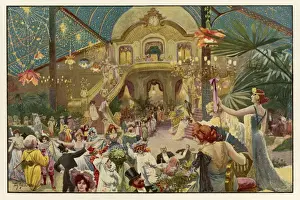 Descend Prints: Lavish carnival in Nice, France