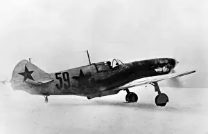 Over Prints: Lavochkin Lagg-3 -First flown in March 1940, it entered