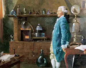 Lavoisier, Antoine Laurent (Paris, 1743-1794). French chemis