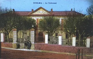 Pediment Prints: Law Court building, Guelma, NE Algeria