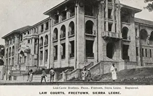 Law Courts, Freetown, Sierra Leone, West Africa
