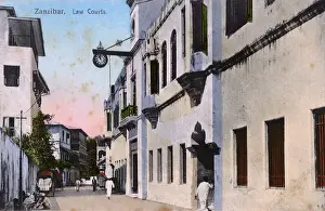 Zanzibar Prints: Law Courts in Zanzibar, Tanzania