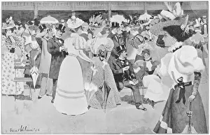 Goers Prints: On the Lawn at Ascot