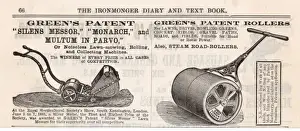 Mower Prints: Lawn Mower Advt, 1907