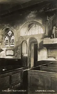 Atmosphere Prints: The Lawrence Chapel, part of Chelsea Old Church (All Saints)