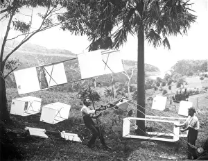 Hargrave Prints: Lawrence Hargrave and James Swaine experimenting