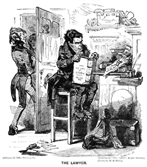 Lawyers Gallery: A Lawyer / Phiz / Punch