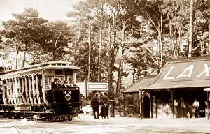 Laxey Station Isle of Man electric railway