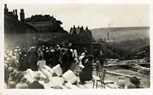 Laying of Commemoration Stone, Thought to be Keighley Area