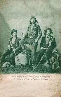 Three Laz men - Black Sea Coast, Georgia