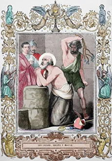 Lazarus of Bethany or Saint Lazarus. Jesus restores him to l