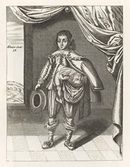 17th Century Prints: Lazarus and John Baptista Colloredo, parasitic twins, 17th centu