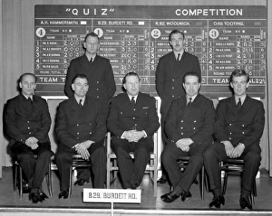 Images Dated 31st May 1964: LCC-LFB Brigade finals of the Technical Quiz