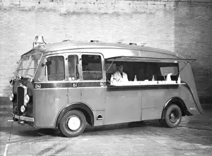 LCC-LFB Canteen Van (CaV) at Lambeth HQ