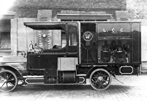 Generator Prints: LCC-LFB Clerkenwells emergency tender