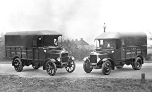 LCC-LFB two Dennis tenders