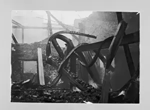Bending Prints: LCC-LFB Fire damage at Woolwich Arsenal