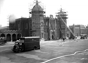 LCC-LFB Fire at the Royal Military Academy, Woolwich LCC-LFB Fire at the Royal Military Academy, Woolwich