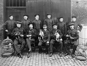 Parrots Prints: LCC-LFB Fire station pets