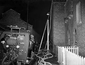 LCC-LFB fire, Talwin Street, Bow, East London