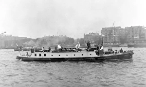 LCC-LFB Fireboat Beta III on the River Thames