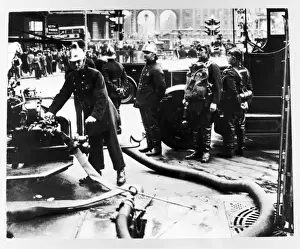 Operator Prints: LCC-LFB Grand Hotel fire, Trafalgar Square W1