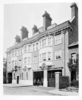 Hornsey Prints: LCC-LFB Hornsey Rise fire station, North London