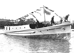 LCC-LFB Massey Shaw fireboat, Greenwich, SE London
